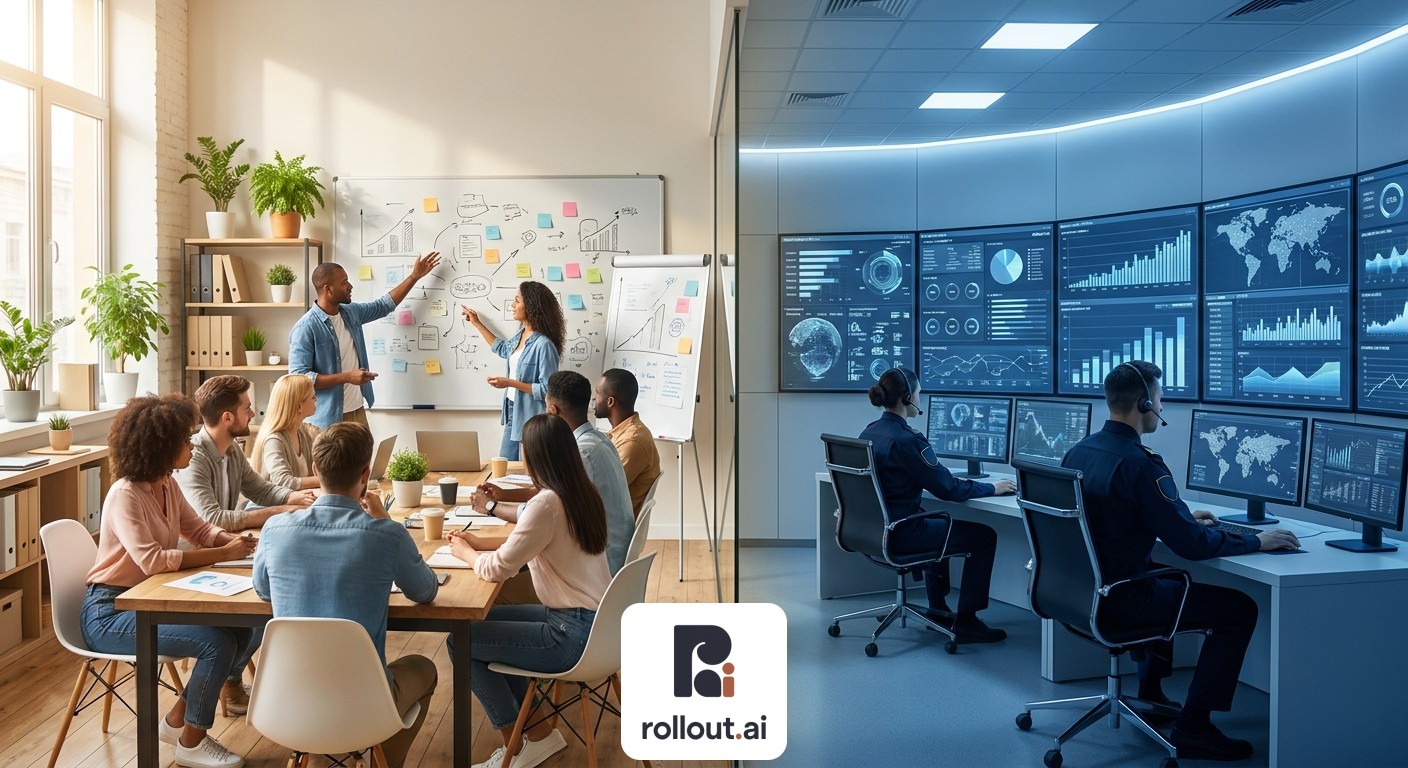 Staff Augmentation Vs Managed Services from Rollout AI